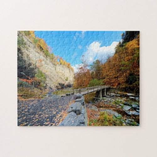 Taughannock Falls State Park Jigsaw Puzzle