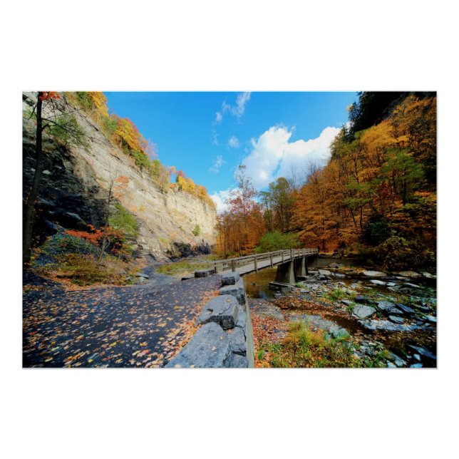Taughannock Falls State Park Poster (Front)