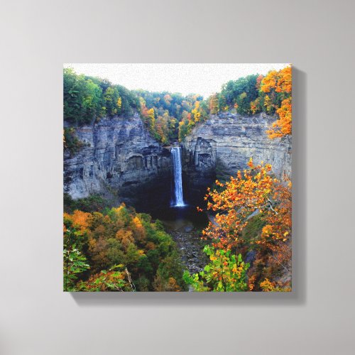 Taughannock Falls Ulysses NY Canvas Print