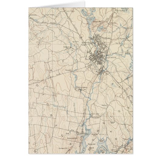 Taunton, Massachusetts Cards (Front)