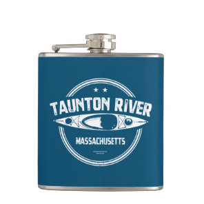 Taunton River Massachusetts Kayaking Flask
