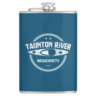 Taunton River Massachusetts Kayaking Flask