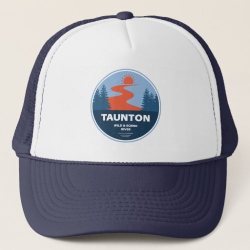 Taunton Wild And Scenic River Massachusetts Trucker Hat