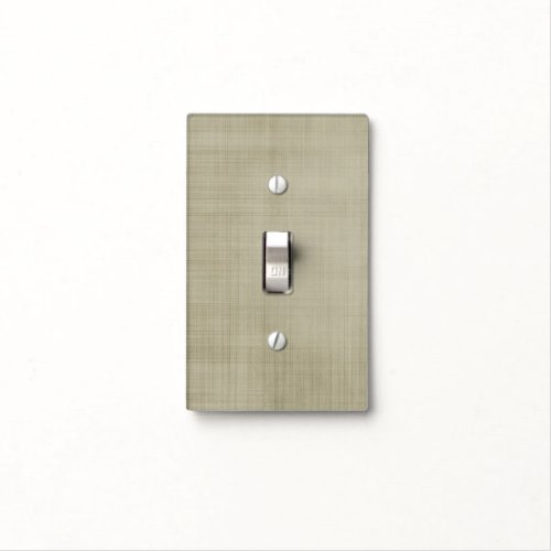 Taupe Abstract Light Switch Cover