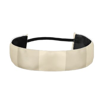 Taupe And Biege Striped  Pattern Headband by macdesigns2 at Zazzle