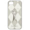 Taupe Argyle Pattern, Personalized Golf