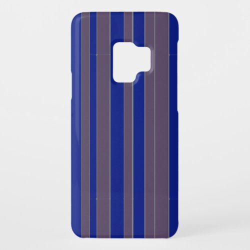 Taupe blue executive stripe pattern Case_Mate samsung galaxy s9 case