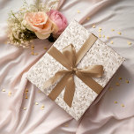 Taupe Brown Leaves Floral Pattern On Ivory Ecru Wrapping Paper<br><div class="desc">Cute contemporary classic taupe beige brown colored botanical leaves and floral pattern on an ivory cream background color. This is an original, classy, chic, stylish, and perfect gift wrap suitable for both crafts and pretty present wrapping. Available on a variety of modern crafts and office products. Such as wrapping and...</div>