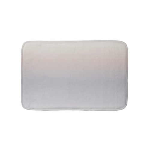 Taupe Cream Gradient Modern Minimalist Bathroom Mat
