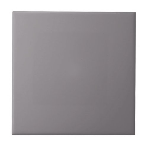 Taupe Gray Solid Color Ceramic Tile