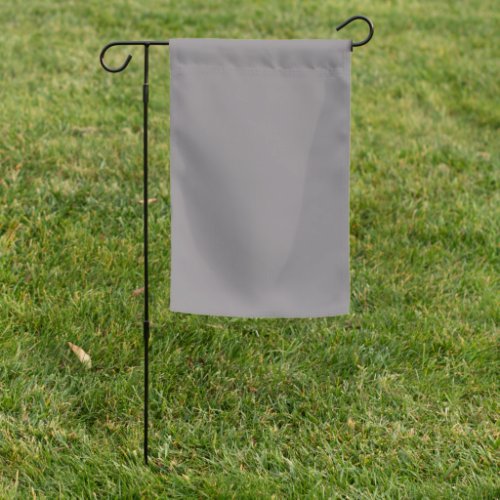 Taupe Gray Solid Color Garden Flag