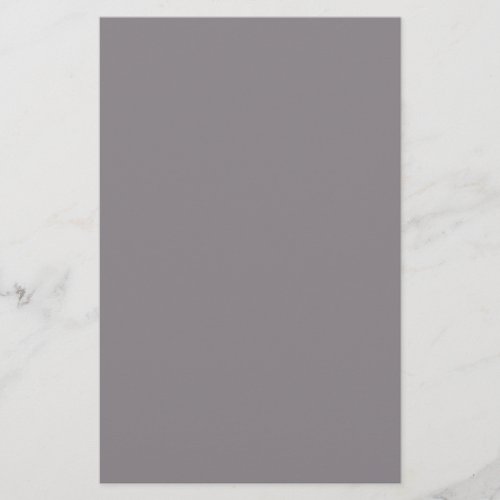 Taupe Gray Solid Color Stationery