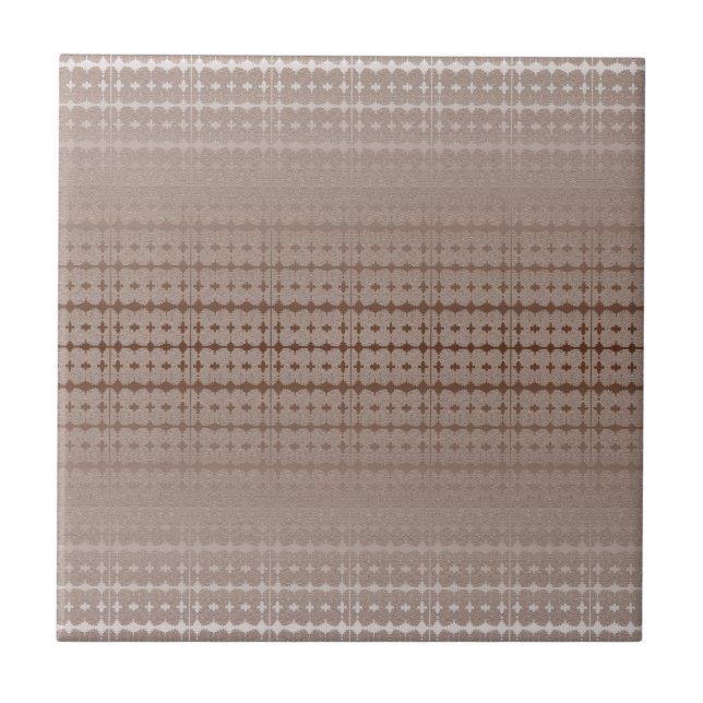 Taupe Serenity Ceramic Tile (Front)