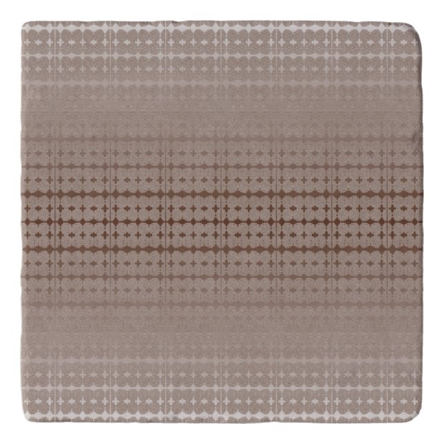 Taupe Serenity Trivet (Front)
