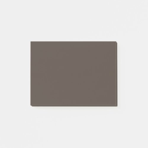 Taupe Solid Color Post_it Notes