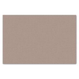 Taupe Solid Color Tissue Paper