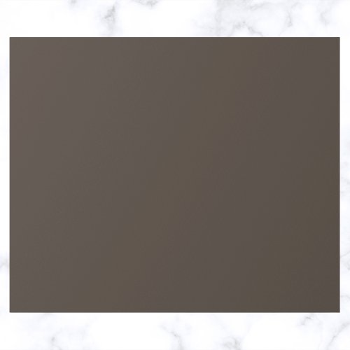 Taupe Solid Color Wrapping Paper