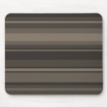 Taupe stripes mouse pad<br><div class="desc">Irregular stripes in dark brown</div>