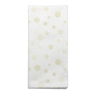 Taupe-Tan Polka Dots Napkins Set