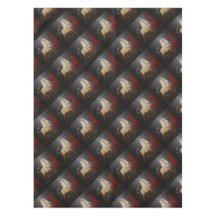 Taurean Bulls Animal Abstract Art Tablecloth