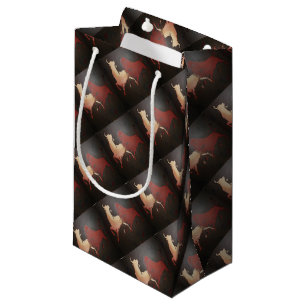 Taurean Bulls Animal Art  Small Gift Bag