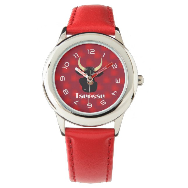 Taureau 21 avril au 20 mai Montres Watch (Front)