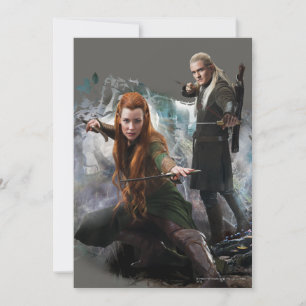 TAURIEL™ and LEGOLAS GREENLEAF™ Graphic Invitation