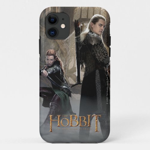 TAURIEL And LEGOLAS GREENLEAF Movie Poster 2 iPhone 11 Case