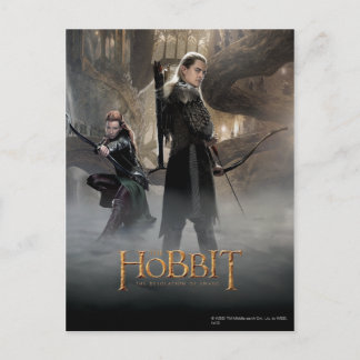 TAURIEL™ And LEGOLAS GREENLEAF™ Movie Poster 2 Postcard