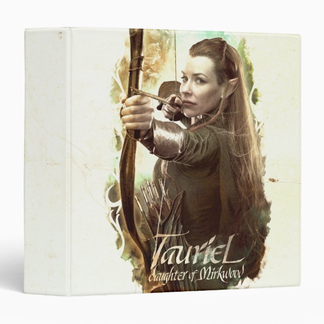 TAURIEL™ Daughter of Mirkwood 3 Ring Binder (Front/Spine)