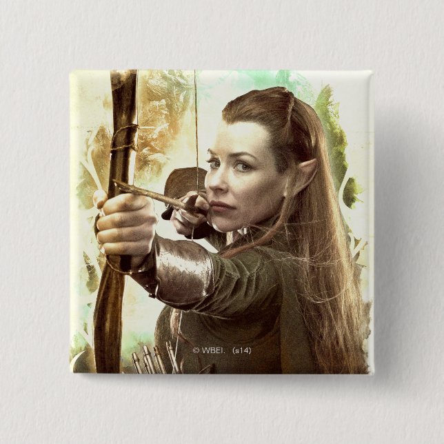 TAURIEL™ Daughter of Mirkwood Button (Front)