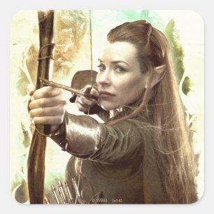 TAURIEL™ Daughter of Mirkwood Square Sticker