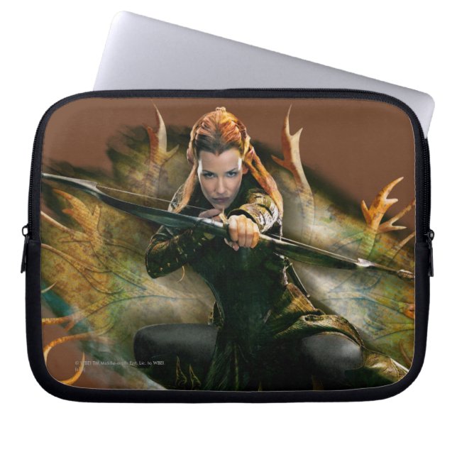 TAURIEL™ Drawing Bow Laptop Sleeve (Front)