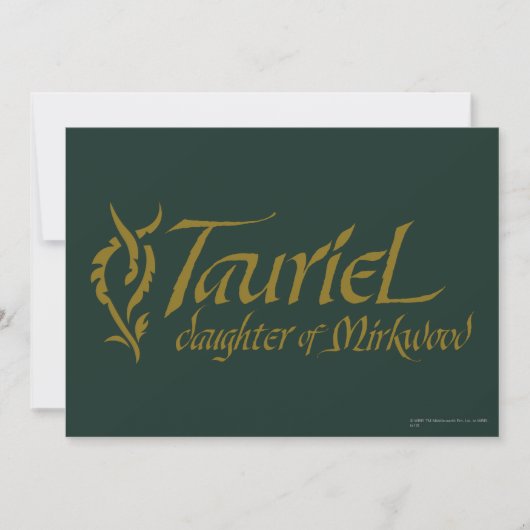 TAURIEL™ Name (Front)