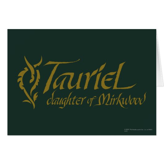 TAURIEL™ Name Cards (Front Horizontal)
