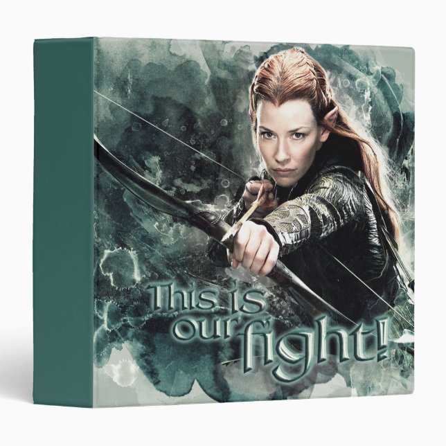 TAURIEL™ - This Is Our Fight 3 Ring Binder (Front/Spine)