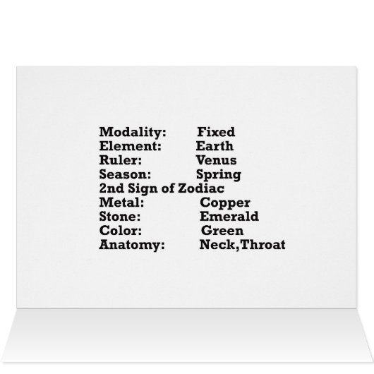 taurus, (Inside Horizontal (Top))