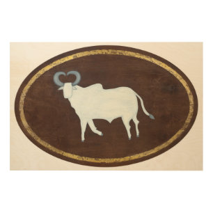 Taurus 2008 wood wall art