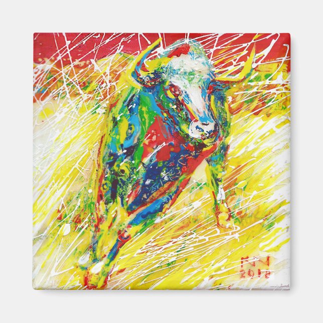 Taurus 3 by Natalia KURUCH Magnet (Front)