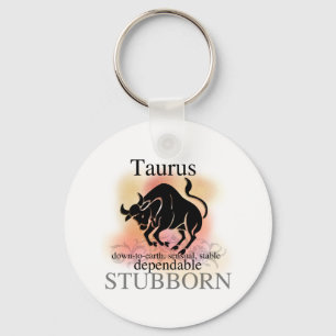 Taurus About You Keychain