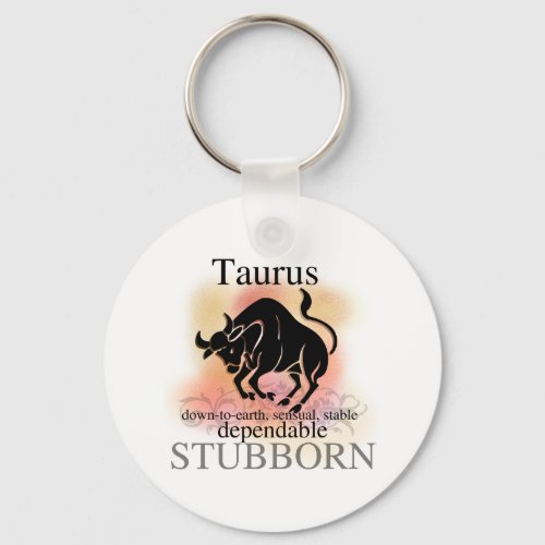 Taurus About You Keychain