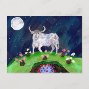 Taurus and the Virus Postcard