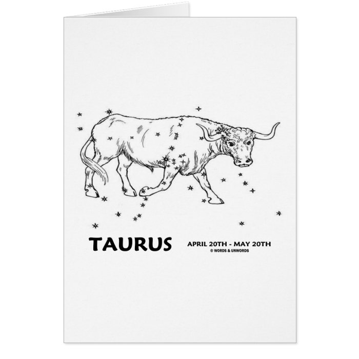 Taurus (April 20th   May 20th) Cards