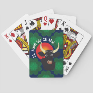 Taurus April 21 to May 20 Card Game