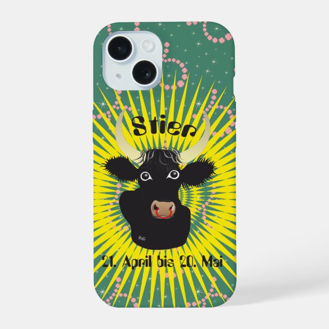 Taurus April 21 to May 20 iPhone Cases (Back)