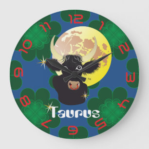Taurus April 21 to May 20 Wall Clocks