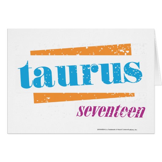Taurus Aqua Cards (Front Horizontal)