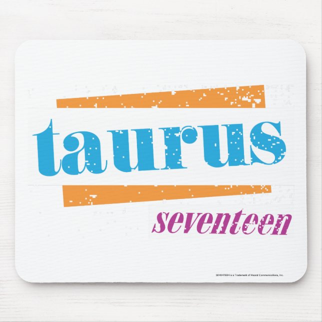 Taurus Aqua Mouse Pad (Front)