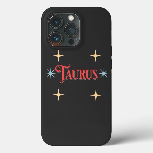 Taurus Astrological Sign Case-Mate iPhone Case (Back)