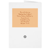 "Taurus" Astrology Sign Card (Back)